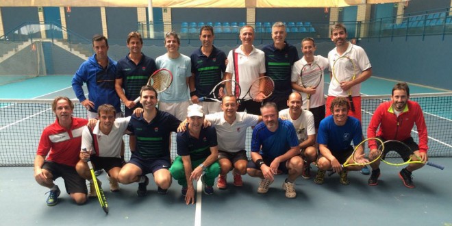 Club Tenis Pamplona, campe&oacute;n del Campeonato Navarro por equipos Veteranos +35